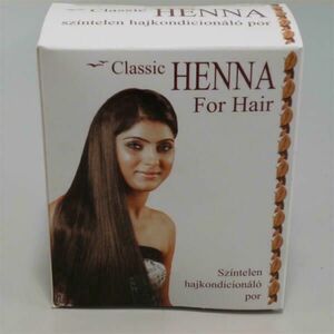 Classic Henna színtelen hajkondicionáló por 100 g kép