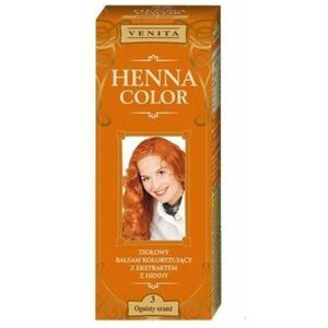 Henna Color 3 Tűznarancs 75 ml kép