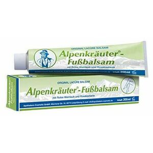 Alpenkräuter fussbalsam alpesi gyógynövény lábbalzsam 200 ml kép