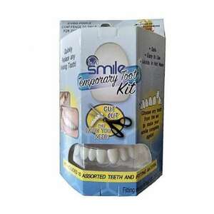 Instant Smile Kit - 30 db Ideiglenes szilikon foghelyettesítő kép