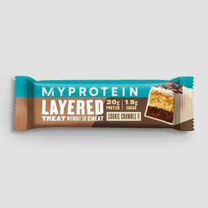 Layered Protein Bar szelet - 12 x 60g - Cookie Crumble kép