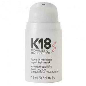 Javító Hajmaszk - K18 Biomimetic Hairscience Leave-In Repair Mask, 15 ml kép