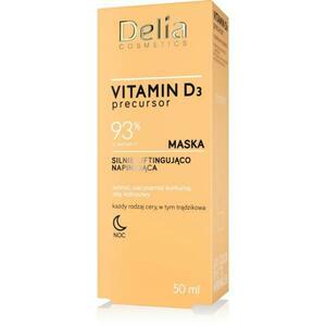 Éjszakai Maszk Lifting Hatással Arcra C-vitaminnal, Delia Cosmetics, 50 ml kép