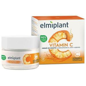 Éjszakai Krém Illuminátor Világító & Anti-Ageing - Elmiplant Vitamin C, 50 ml kép