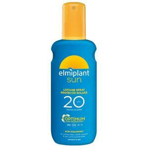 Hialuronsavas spray közepes napvédelemre - Elmiplant Optimum Sun Technology, FPS 20, vízálló, 200 ml kép