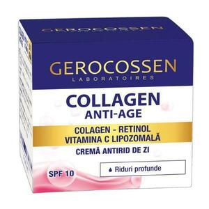 Ránctalanító Nappali Krém Collagen Anti-aging SPF 10, Mély Ráncokra, 50 ml kép