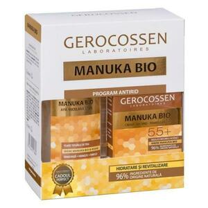 Ajándékcsomag Manuka Bio - Ránctalanító Krém Mély Ráncokra 55+, 50 ml és Micellás Víz 3 in 1, 300 ml, Gerocossen, 1 csomag kép