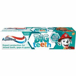 Aquafresh Big Teeth Fogkrém 6-8 Éveseknek, GSK, 50 ml kép
