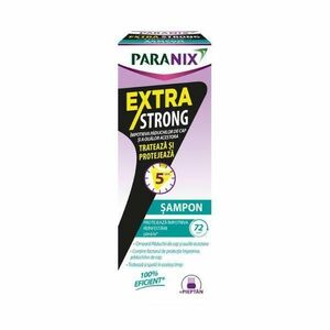 Fejtetű Elleni Sampon Fésűvel - Hipcrate Paranix Extra Strong, 200 ml kép