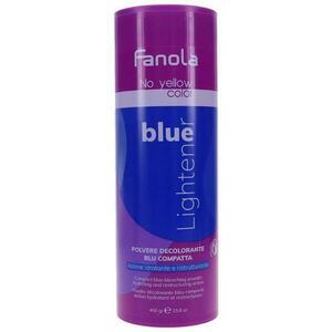 Szőkítő Por Kék Pigmentekkel - Fanola No Yellow Color Blue Lightener Compact Blue Bleaching Powder Hydrating and Restructuring Action, 450 g kép