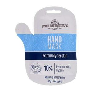 Kesztyű típusú maszk Workaholic's - Hand Mask with Hyaluron, Shea and Glycerin, Camco, 1 csomag kép