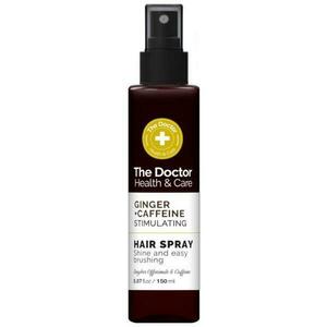 Serkentő Hajspray - The Doctor Health & Care Ginger + Caffeine Stimulating Hair Spray Shine and Easy Brushing, 150 ml kép