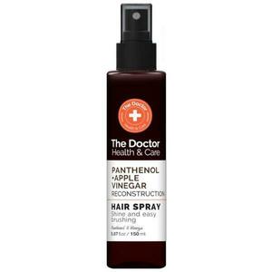 Helyreállító Hajspray- The Doctor Health & Care Panthenol + Apple Vinegar Reconstruction Hair Spray Shine and Easy Brushing, 150 ml kép