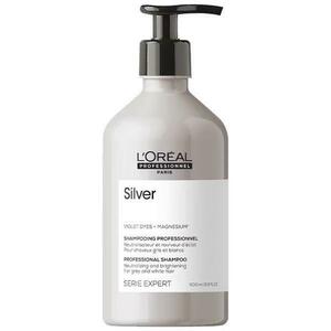 Sampon a Sárga Tónusok Semlegesítésére - L'Oreal Professionnel Magnesium Silver Shampoo, 500 ml kép