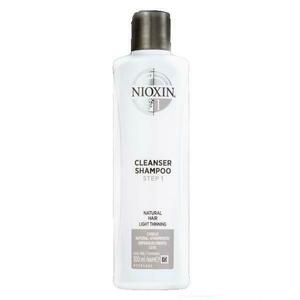 Sampon enyhe hullás ellen ritkuló megjelenésű természetes hajra - Nioxin System 1 Cleanser Shampoo, 300 ml kép