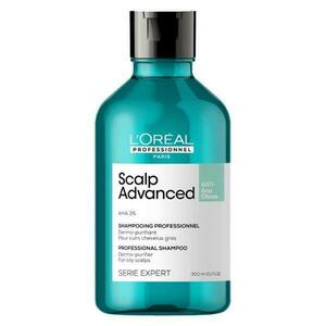Professzionális sampon zsíros hajra - L'Oreal Professionnel Serie Expert Scalp Advanced Professional Shampoo Dermo-purifier for Oily Scalps, 300 ml kép