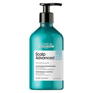 Professzionális korpásodás elleni sampon - L'Oreal Professionnel Serie Expert Scalp Advanced Professional Shampoo Dermo-clarifier Anti Dandruff, 500 ml kép