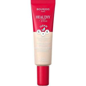Folyékony Alapozó - Bourjois Paris Healthy Mix Tinted Beautifier Radiant Glow 24h Hydration, árnyalata 001 Fair, 30 ml kép