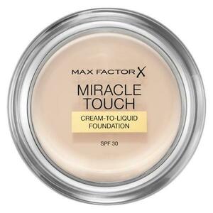 Alapozó krém SPF 30 - Max Factor Miracle Touch Cream to Liquid Foundation, árnyalata 39 Rose Ivory, 11, 5 g kép