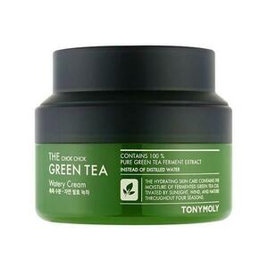 Hidratáló Arcrém Zöld Teával - Tony Moly The Chok Chok Green Tea Watery Cream, 60 ml kép