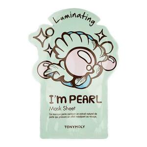 Világító Szalvéta Típusú Koreai Arcmaszk - Tony Moly I'm Pearl Mask Sheet Luminating, 1 db. kép