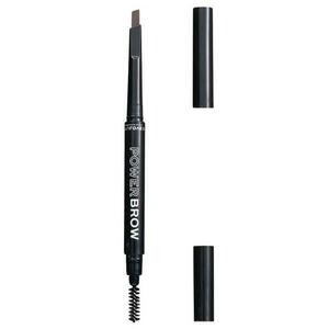 Szemöldökceruza ecsettel - Makeup Revolution Relove Power Brow Pencil, árnyalata Dark Brown, 0, 3 g kép