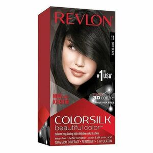 Hajfesték Revlon - Colorsilk, árnyalata 11 Soft Black kép