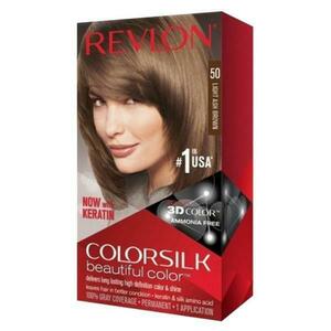 Hajfesték Revlon - Colorsilk, árnyalata 50 Light Ash Brown kép