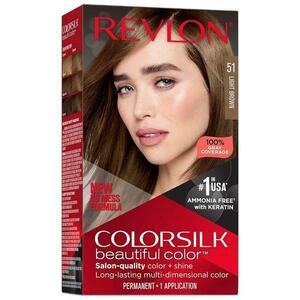 Hajfesték Revlon - Colorsilk, árnyalata 51 Light Brown kép