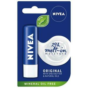 Tápláló Ajakbalzsam, Original - Nivea Lip Care with Shea Butter & Naturals Oils, 4, 8 g kép