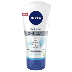 Kézkrém 3 in 1 - Nivea Hand Cream Care&Protect, 75 ml kép
