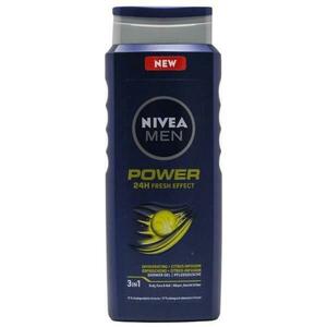 Férfi Tusfürdő - Nivea Men Power Fresh Shower Gel, 500 ml kép