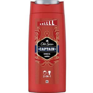 Férfi Tusfürdő és Sampon - Old Spice Captain Shower Gel + Shampoo, 675 ml kép
