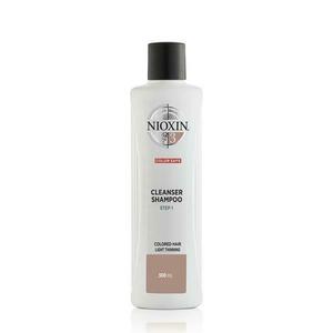 Hajhullás elleni sampon festett hajra, vékony aspektussal - Nioxin System 3 Cleanser Shampoo, 300 ml kép