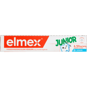 Elmex Junior fluoridos fogkrém 6-12 éves korig 75 ml kép