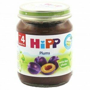 HiPP Bio szilva gyümölcsdesszert (4 hónapos kortól) 125 g kép