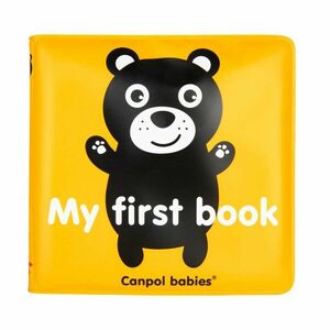 Canpol babies Sensory Toys puha sípolós könyv 6M+ kép