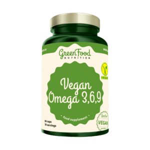 GreenFood Nutrition Vegan Omega 3, 6, 9 60 kapszula kép