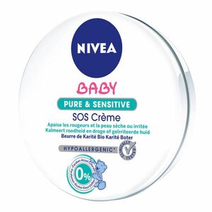 Nivea Baby Pure & Sensitive SOS krém 150 ml kép