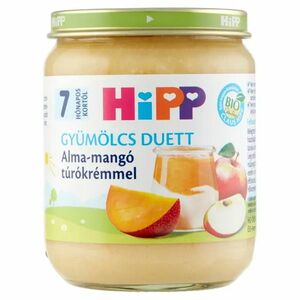 HiPP bébiétel (alma-mangó túrókrémmel) 160 g kép