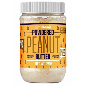 GymBeam Powdered Peanut Butter unflavored - 191 g kép