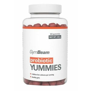 GymBeam Yummies Probiotikum gumicukor - cseresznye 60 db kép