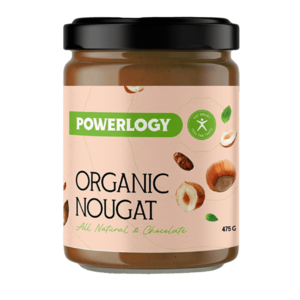 Powerlogy Organic Nougat Cream 475 g kép