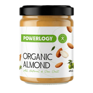 Powerlogy Organic Almond Cream 475 g kép