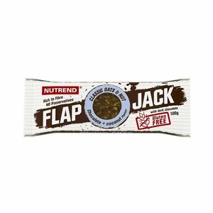 Nutrend FlapJack gluténmentes energiaszelet - kókusz és étcsokoládé 100 g kép