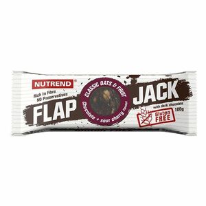 Nutrend FlapJack gluténmentes energiaszelet - meggy és étcsokoládé 100 g kép