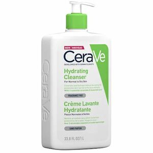 CeraVe Hidratáló mosakodó gél normál és száraz bőrre 1 l kép