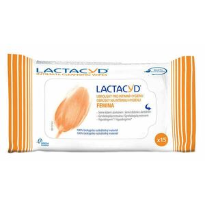 Lactacyd Femina intim törlőkendők 15 db kép