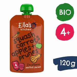 Ella's Kitchen BIO Tök, sárgarépa, alma és szilva 120 g kép