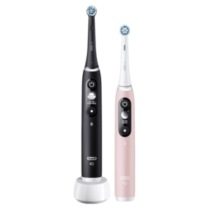 Oral-B iO 6 Elektromos fogkefe - Fekete és rózsakvarc 2 db kép